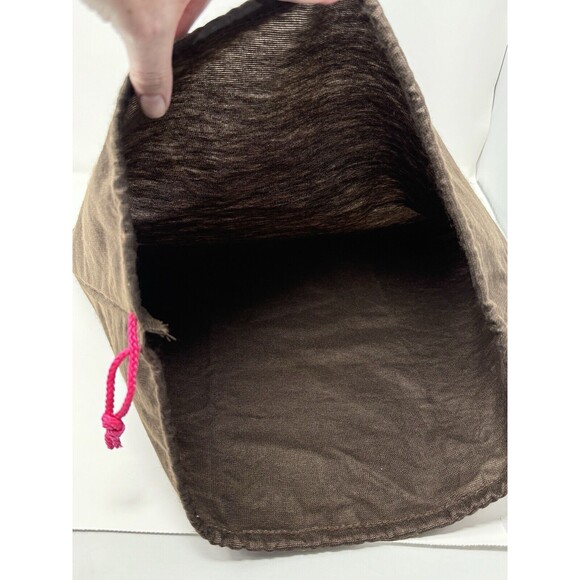 Kate Spade Large Brown Dust Bag Purse Travel Protection Drawstring 19.5” x 17” - Picture 5 of 5